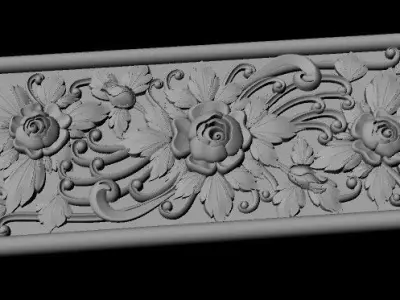 dekor ornament 3D model 157