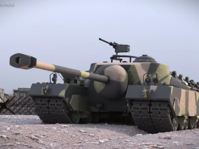  Super Heavy Assault Tank Camouflage Used 