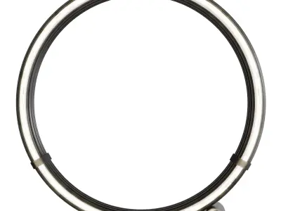 AROMAS Elli CCT LED 107cm floor lamp dimmable Low-poly 3D model