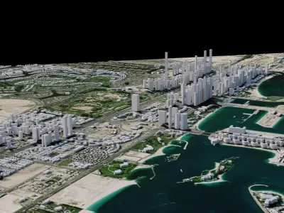 Dubai - United Arab Emirates 3D model