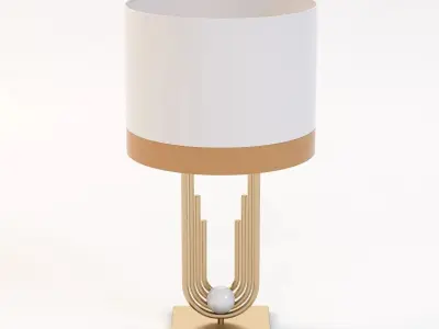 Wings Table Lamp Losh Design 3D model