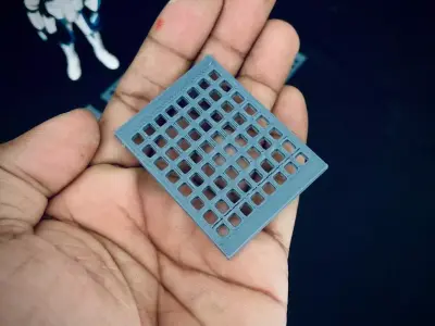 Custom Floor Tile Grates Small Free 3D print model