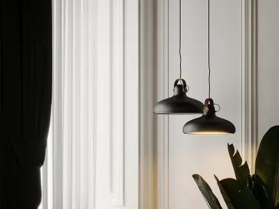 LE KLINT CARRONADE PENDANT - LARGE 3D model