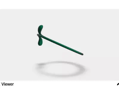 The Serpentine Loop 3D print model