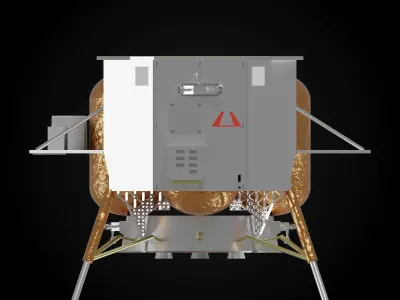 Astrobotic Peregrine Lunar Lander 3D model