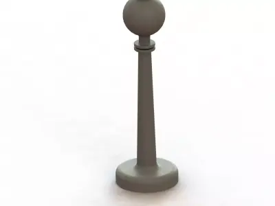 Berlin TV Tower Figurine  Decorative Model 3D print model