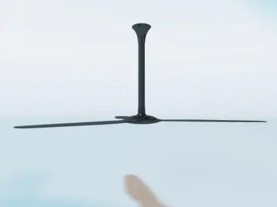 Haiku ceiling fan 3D model