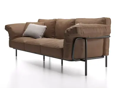 DS 610 3 Seater Sofa 3D model