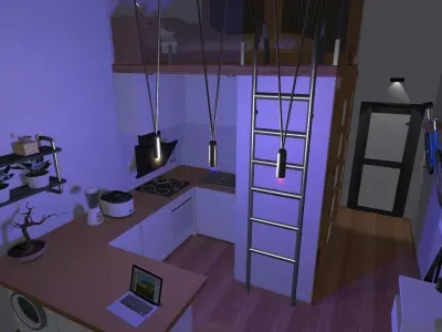 the batman house 3D model