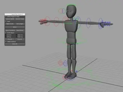 Maya Rig 3D model