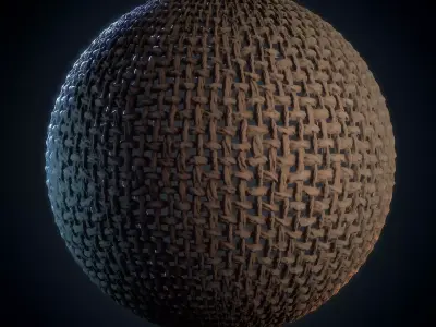 Fabric Burlap - Vol 09 -  Maps - SBsar Texture