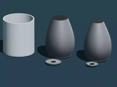 Lamp V1  Free 3D print model