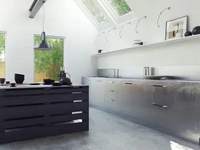 Archmodels vol 137 - high quality kitchen islands 3D model