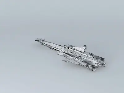 Marauder Class Assault Frigate AF113A  3D model