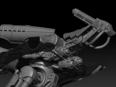 Close Combat Scout Titan 3D print model