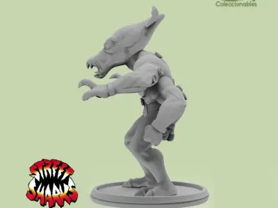 Street Sharks Villains - Killamari 3D print model