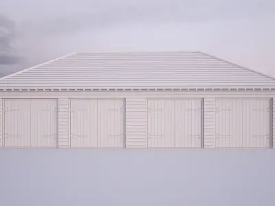 British House Bosc Garage GT 4A 3D model