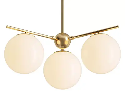 Tier Bubble Chandelier 3D model