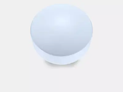 MORKRADD LED nightlight with sensor Low-poly 3D model