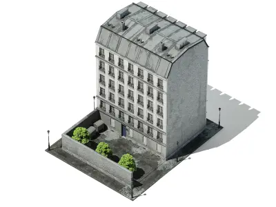Tenement Building 3D model
