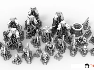 Dark Techno - Vespaxii MK2 3D print model