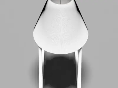 Table lampshade 3D model