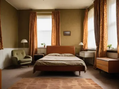 1970s Kitch Interior Scenes Texture