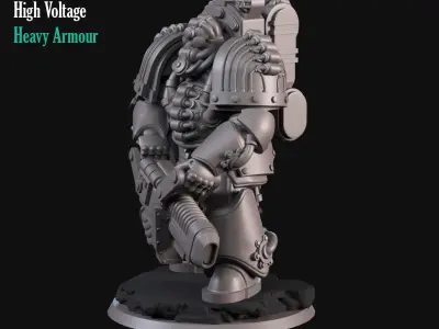 High Voltage 3D print model