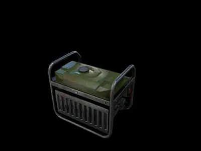 Generator Game-ready Model - Gest Low-poly 3D model