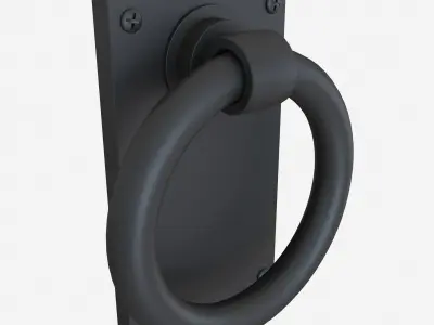 Gate Ring Handle 3D model
