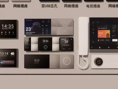 Switch and Outlet Collection-A3 3D model