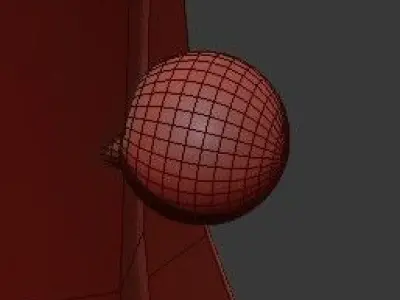 Pair of Chrome 3D model