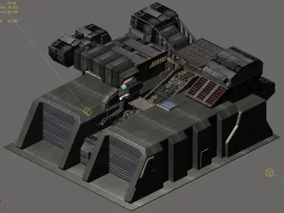 Future City - Arsenal 01 3D model
