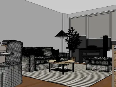 New York Apartment 2025 3D model