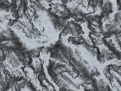 Mountain Range 02 3D model