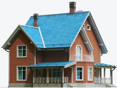 Residential House 55 3D model