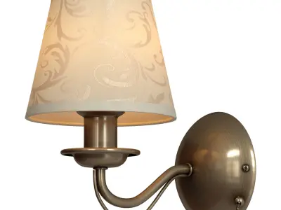 Wall lamp with switch A9368AP-1AB  3D model