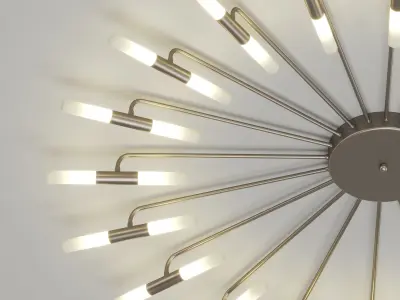 Ceiling chandelier Smart Home 3D model