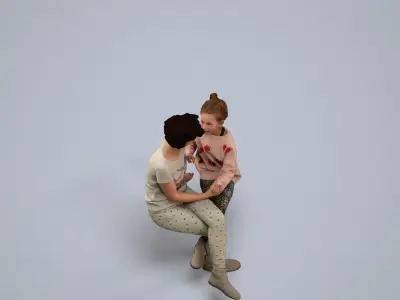 00153Samen004 3D model