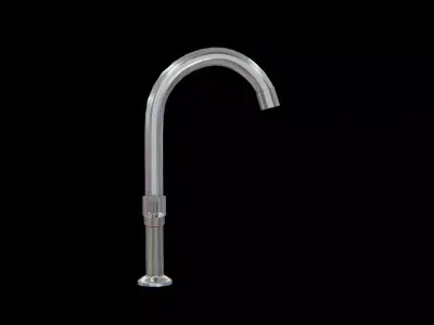 Bath TAP Low-poly 3D model