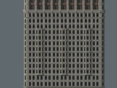 Flatiron Building 3D print model