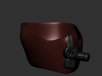 gas mask helmet scifi high poly sculpt 3d printable  3D model