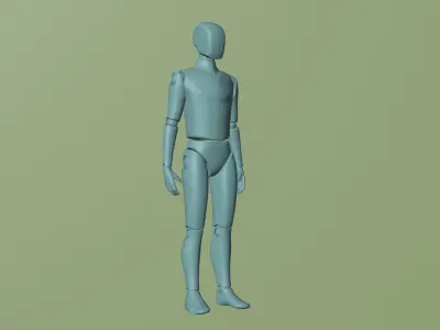 Humanoid AI Robot 3D model  3D model