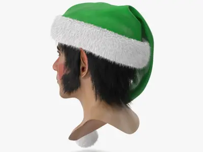  Christmas Elf Head 5 