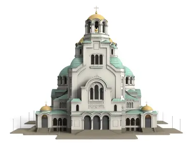 Alexander Nevsky Cathedral 3D model