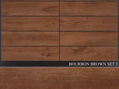 Peronda Bourbon Brown Set 3 3D model