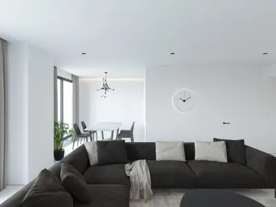 APT81 Interior Scene 3D model