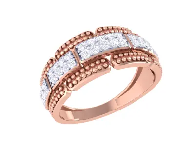  Women Ring MTL 3dm STL OBJ FBX Details 3D print model 78