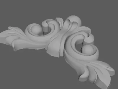 Decor for furniture 3D model 29