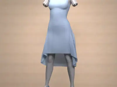 Dreamlight Outfit for Genesis 9 - Elegant Style  3D model